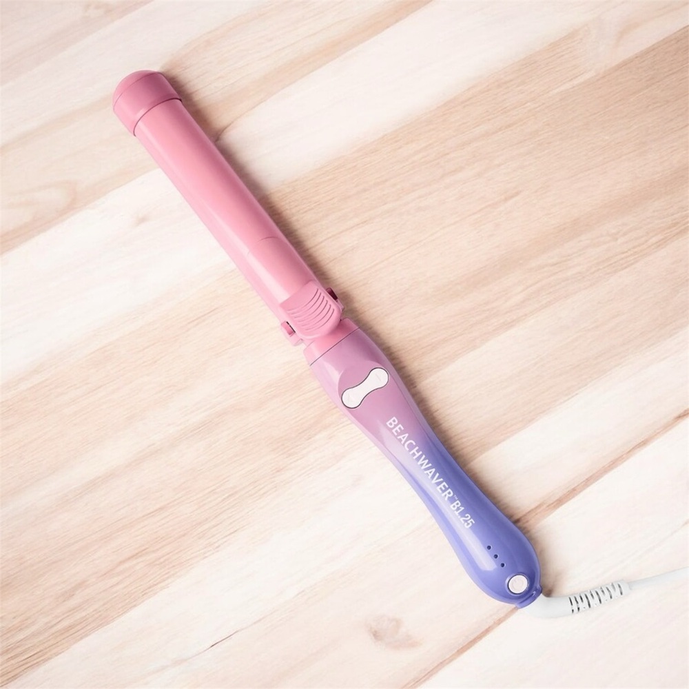 Beachwaver Pink and Purple Hair Curler